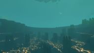 Underwater fog still looks extremely pixelated and basic (Image via Sportskeeda Gaming || Mojang Studios)
